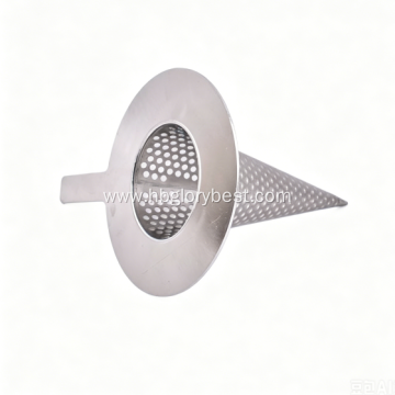 Temporary Cone Strainer for Fluid Filtration